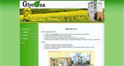 Desktop Screenshot of glycona.cz